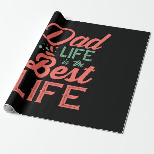 Geschenke Vater Das Leben der Vater ist das best Geschenkpapier