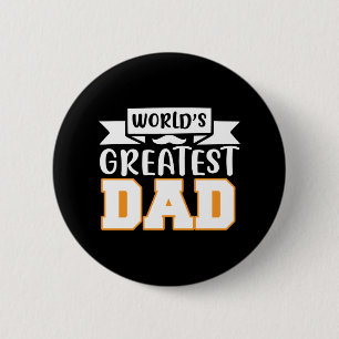 Geschenke Vater Der größte Vater der Welt Button
