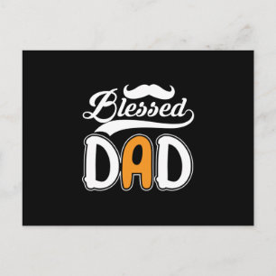 Geschenke Vater   Gesegneter Vater Postkarte