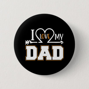 Geschenke Vater I Liebe Mein Vater Button