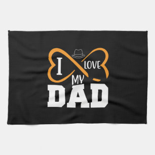 Geschenke Vater   I Liebe Mein Vater Geschirrtuch