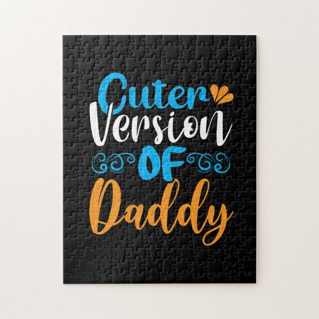 Geschenke Vater | Niedlichere Version von Daddy (Vertikal)