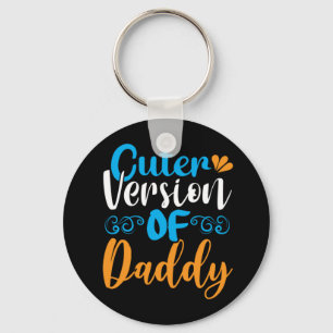 Geschenke Vater Niedlichere Version von Daddy Schlüsselanhänger