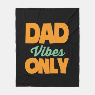 Geschenke Vater   Nur Vater Vibes Fleecedecke