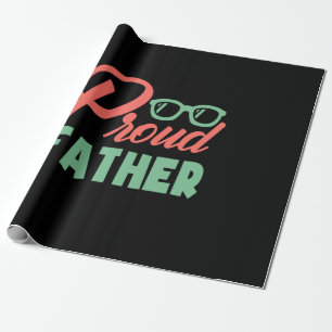 Geschenke Vater Stolzer Vater Geschenkpapier