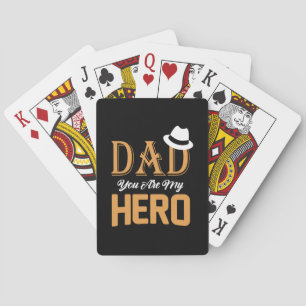 Geschenke Vater Vater Sie sind mein Held Spielkarten