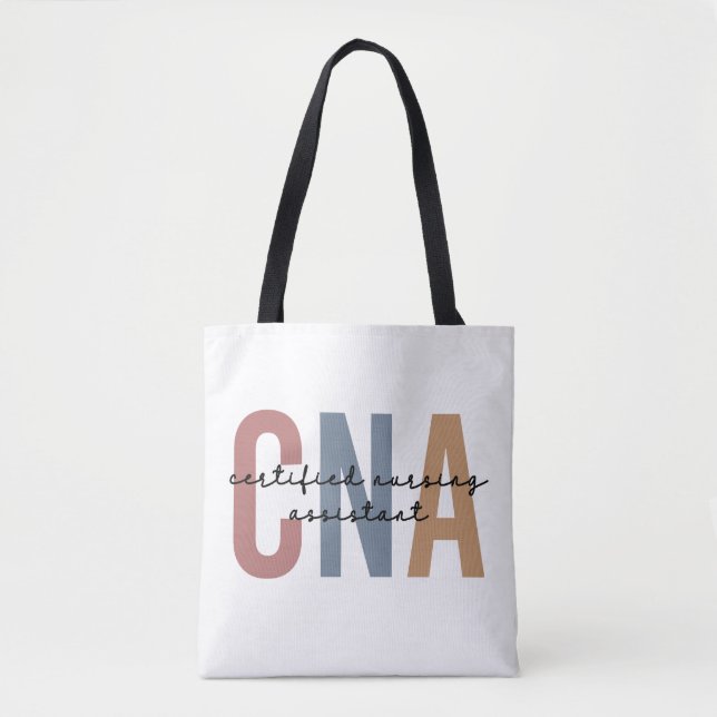 Geschenke von CNA Retro zertifizierten Pflegeassis Tasche (Vorderseite)