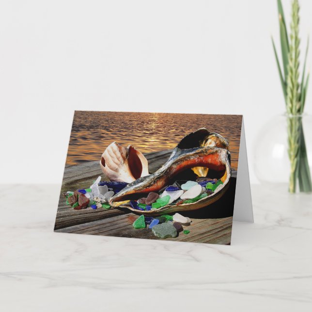 Geschenke von den Meereskarten! Karte (Vorderseite)