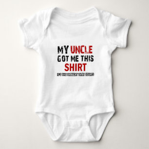 Geschenke von Onkel Baby Strampler