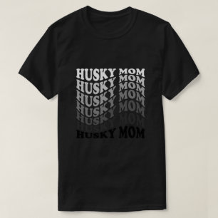 Geschenke von sibirischer Huskama, Huskymama-Hunde T-Shirt