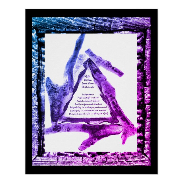 Geschenke von Tieren Poster (Vorderseite)