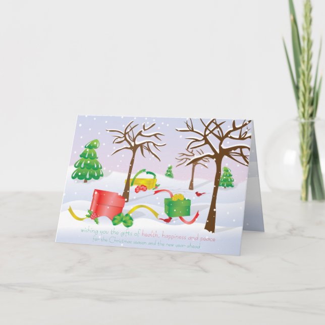 Geschenke von Weihnachten (Vorderseite)