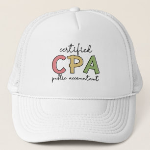 Geschenke von Wirtschaftsprüfern mit CPA-Zertifizi Truckerkappe