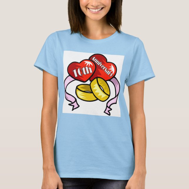 Geschenke zum 10. Geburtstag T-Shirt (Vorderseite)