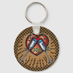 Geschenke zum 30. Hochzeitstag Schlüsselanhänger