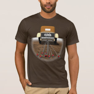 Geschenke zum 40. Hochzeitstag T-Shirt