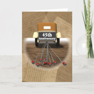 Geschenke zum 45. Hochzeitstag Karte