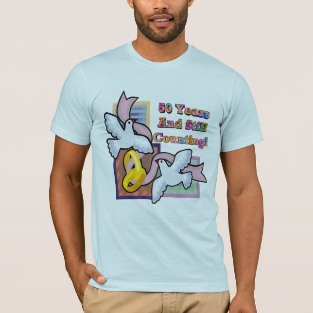 Geschenke zum 50. Hochzeitstag T-Shirt (Vorderseite)