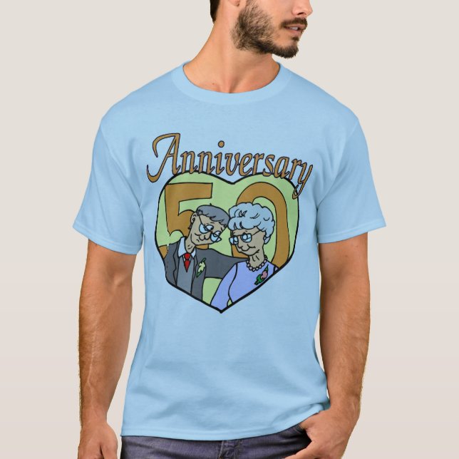 Geschenke zum 50. Hochzeitstag T-Shirt (Vorderseite)