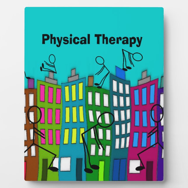 Geschenke zur Physikalischen Therapie Fotoplatte (Vorderseite)