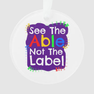 Geschenke zur Sensibilisierung für Autismus Ornament