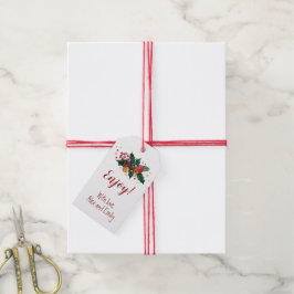 Geschenketiketten mit Heiligen und Ornamenten Geschenkanhänger