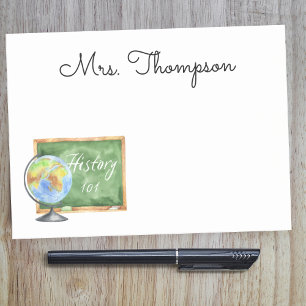 Geschenkgutachten für Geschichtslehrer - Geschenkg Post-it Klebezettel