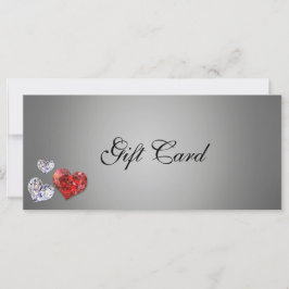 Geschenkgutschein "Elegant Diamond Wertvoll Hearts
