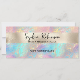 Geschenkgutschein "Eleganto Iridescent and Pearl F Einladung