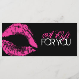 Geschenkgutschein für berufliche Makeup