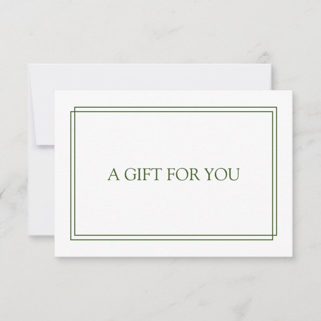 Geschenkgutschein für Chic Blush (Vorderseite)