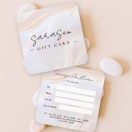 Geschenkgutschein für die Muschel Weißer Opal Ston