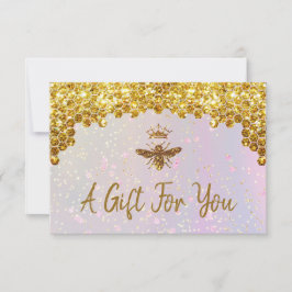 Geschenkgutschein für Königin Bee