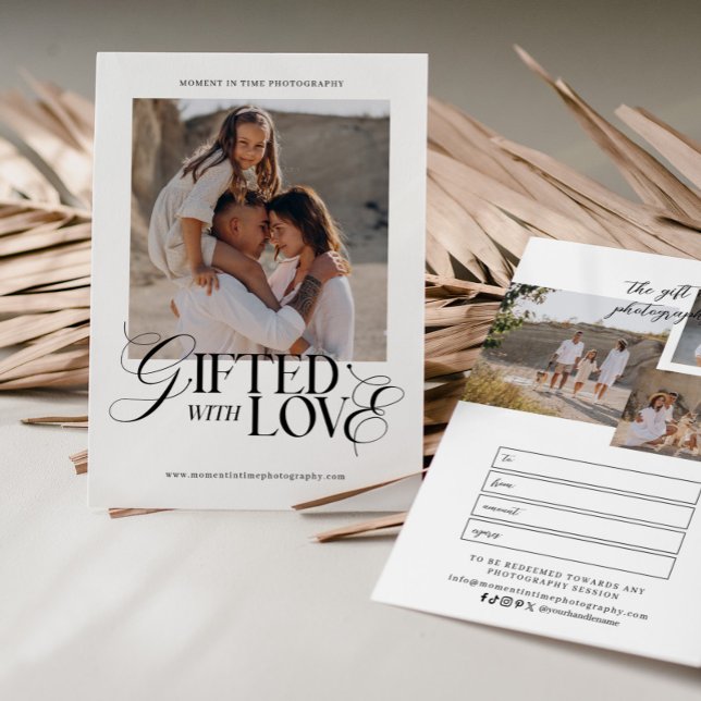 Geschenkgutschein für Minimalistische Fotos (Von Creator hochgeladen)