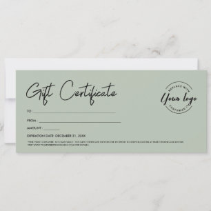 Geschenkgutschein für moderne Skripte mit benutzer Einladung