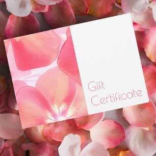 Geschenkgutschein für Rosa Weiße Flora