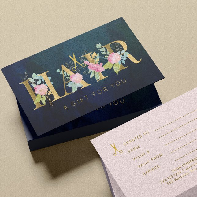 Geschenkgutschein für Vintage Friseursalon Rosa (Von Creator hochgeladen)