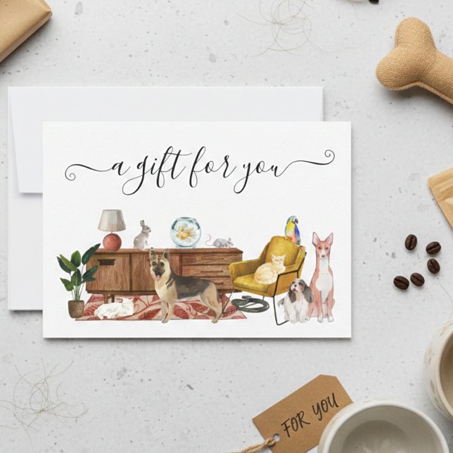 Geschenkgutschein Hunde Katze Sitzplatz (Von Creator hochgeladen)