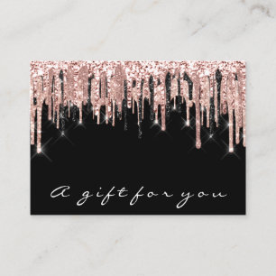 Geschenkgutschein Makeup Eyelash Haar Nägel Schwa Visitenkarte