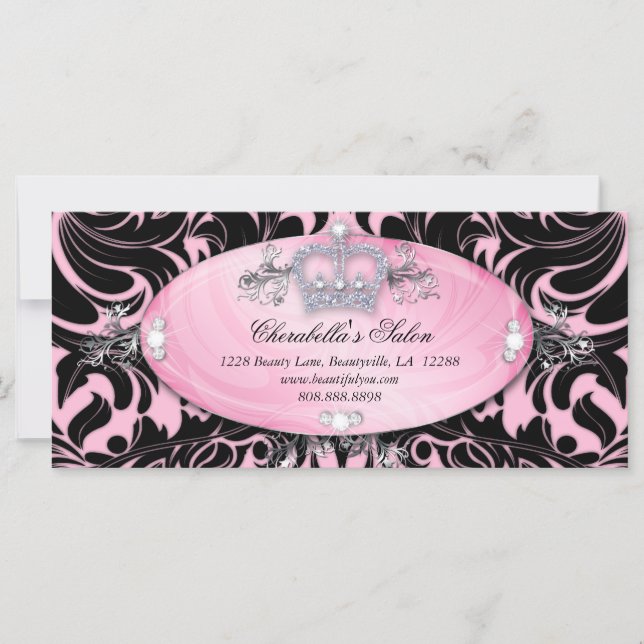 Geschenkgutschein Mode Salon Juwelierkrone (Vorderseite)