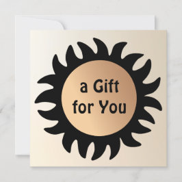Geschenkgutschein Spray Tan Tanning Salon Einladung