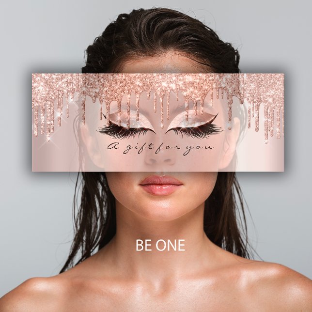 Geschenkgutschein Tropfen Rose Park Lash Makeup Kl (Gift Certificate Drip Rose Spark Lash Makeup Small)