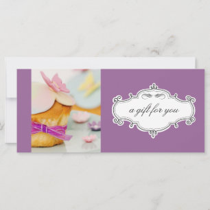 Geschenkgutscheine für Bäckereien oder Cupcake