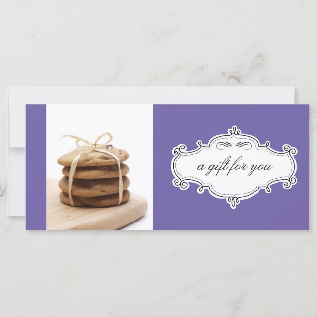 Geschenkgutscheine für Bäckereien oder Kochgeschen (Vorderseite)