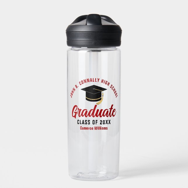 Geschenkgutscheine für Personalisierten Abschluss Trinkflasche (Vorderseite)