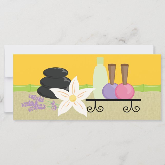 Geschenkgutscheine für Wellness-Center oder Nagels (Vorderseite)