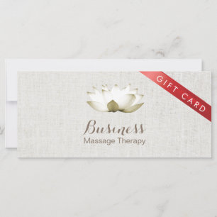 Geschenkgutscheine Lotus Therapie Salon & SPA