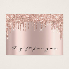 Geschenkgutscheine Tropfen Funkelnd Gray Makeup Mi