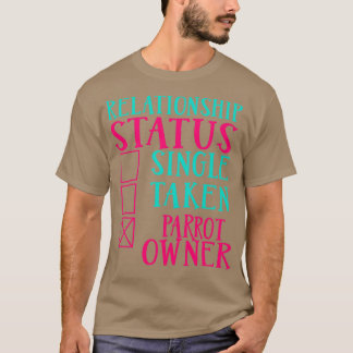 Geschenkgutschrift für den Status der Beziehung zw T-Shirt
