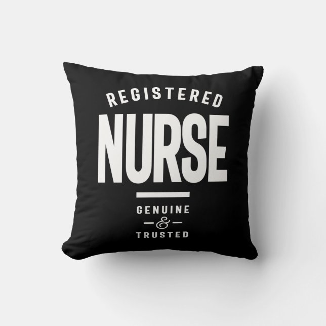 Geschenkgutschrift für Krankenpfleger Kissen (Vorderseite)